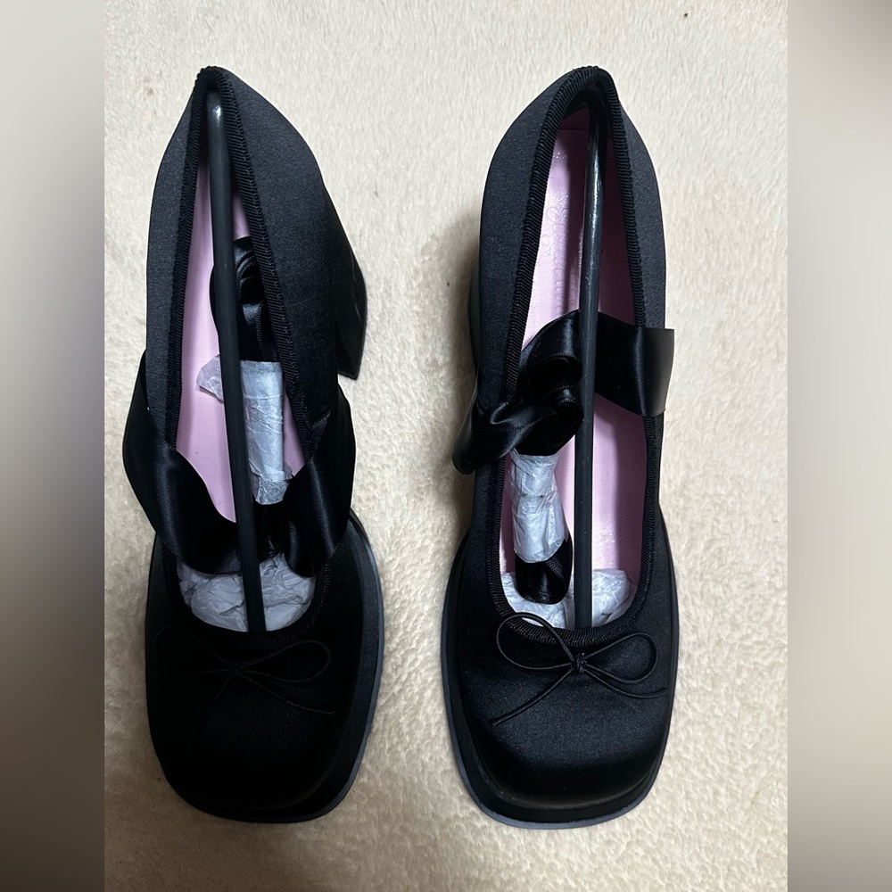 Ballerina Doll Platform Heels